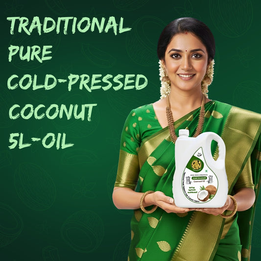 GOLD COIN Oils virgin coconut oil cold pressed traditional kacchi ghani coconut oil