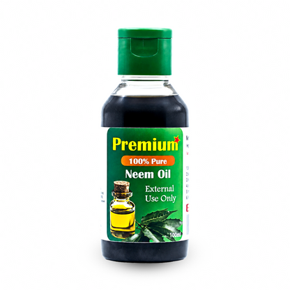 GOLD COIN 100% pure cold pressed neem oil 100ml compact trial pack bottle