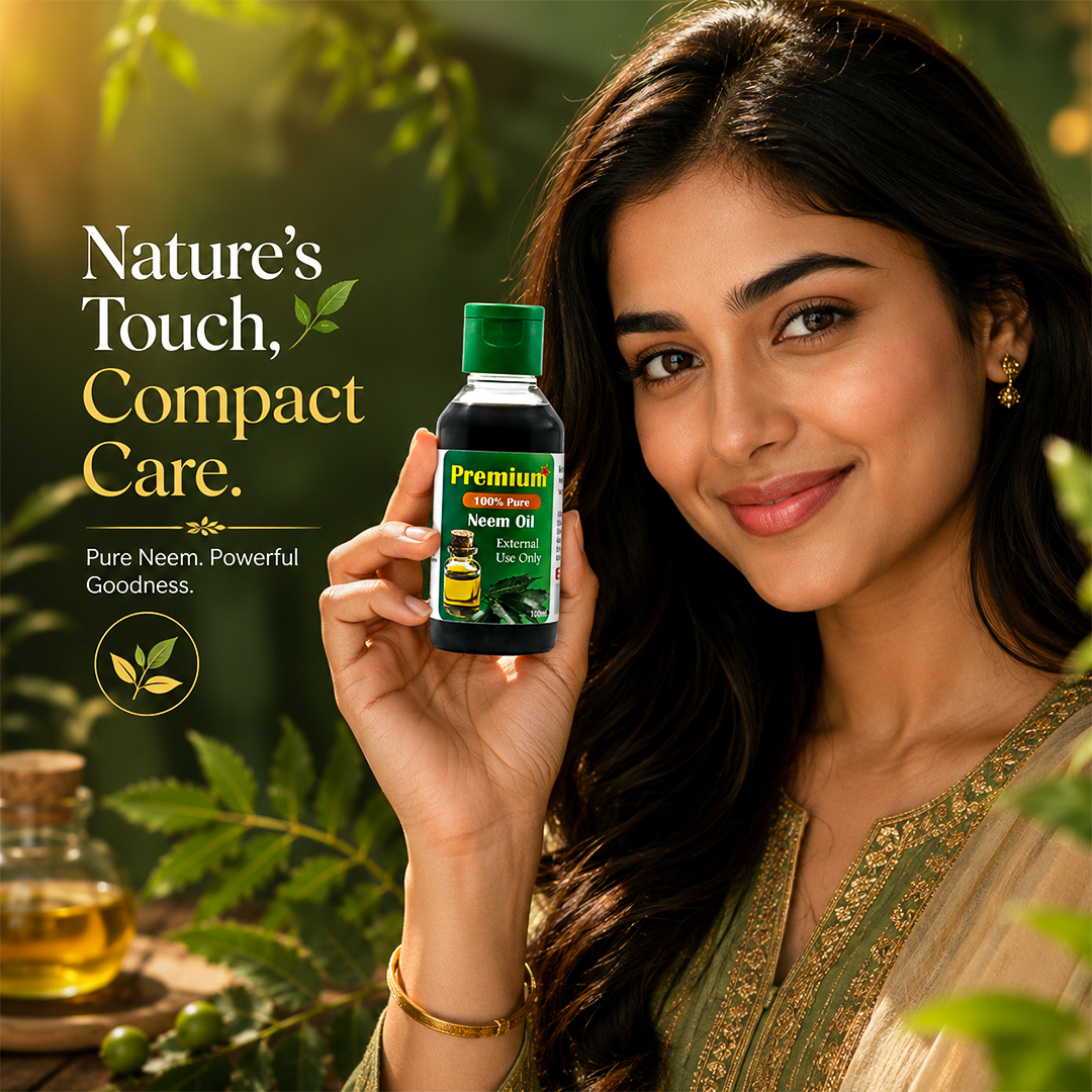 Neem oil 100ml trial starter pack organic plant care compact bottle