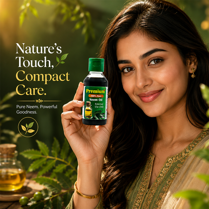Neem oil 100ml trial starter pack organic plant care compact bottle