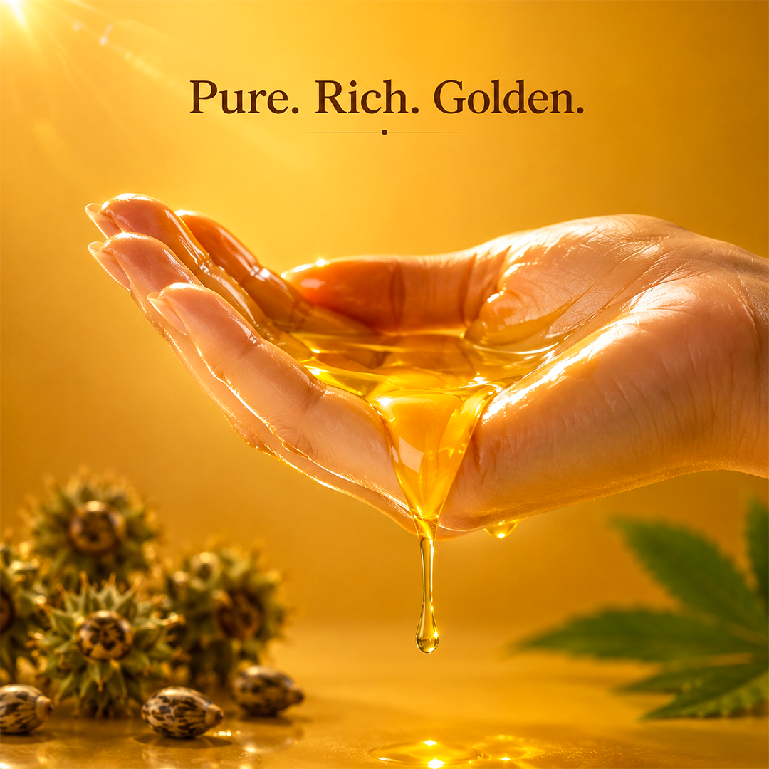 Hexane free, argemone oil free pure castor oil 1 litre ISO certified shop now