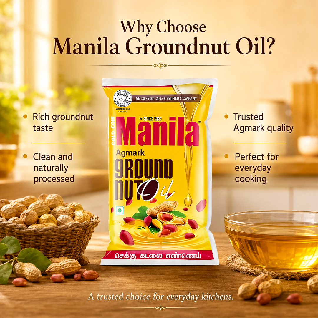 GOLD COIN Agmark Kachi Ghani Cold Pressed Groundnut Oil 900ml | Pure Peanut Oil | Mungfali Tel