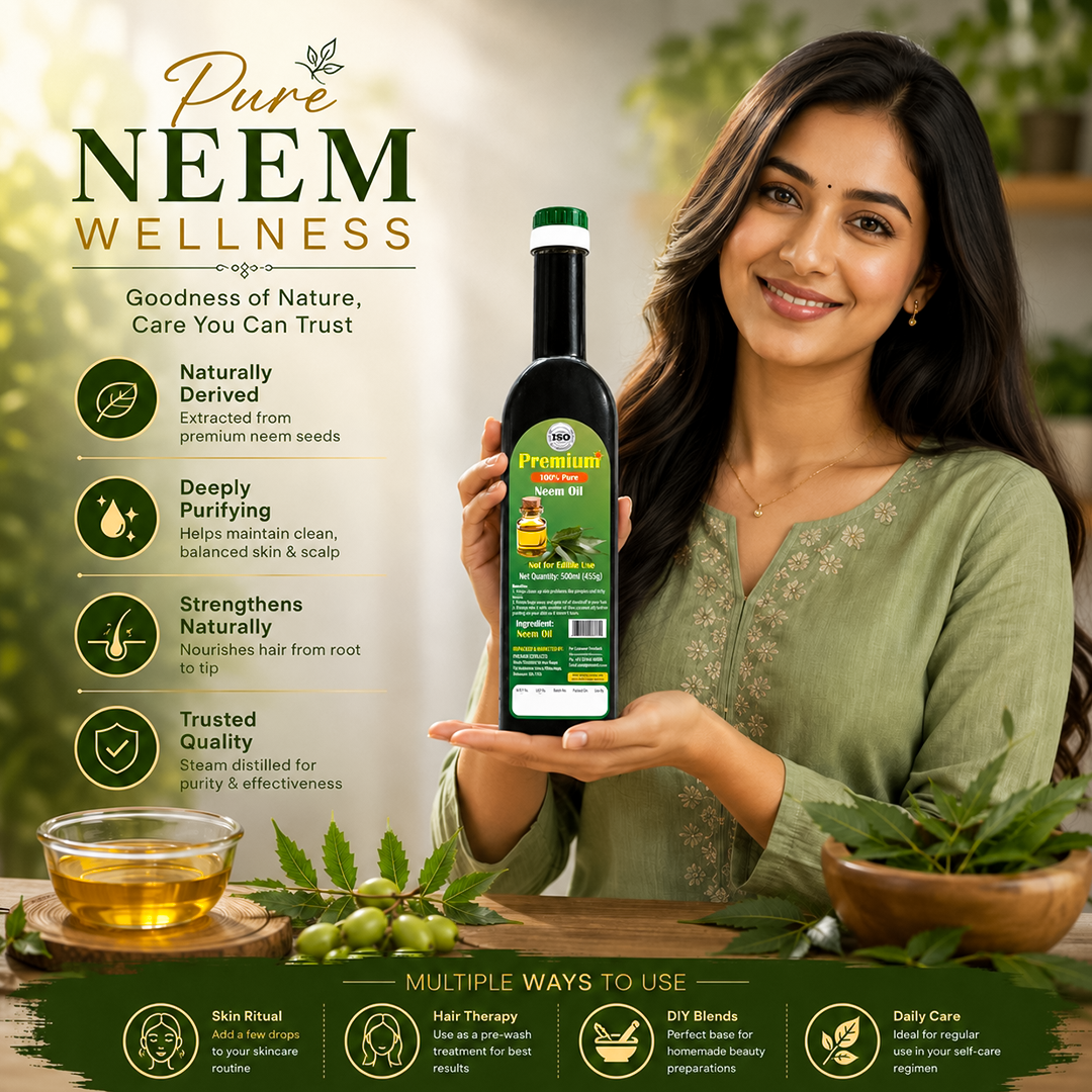 Neem oil 500ml water-soluble natural plant spray for indoor and outdoor garden