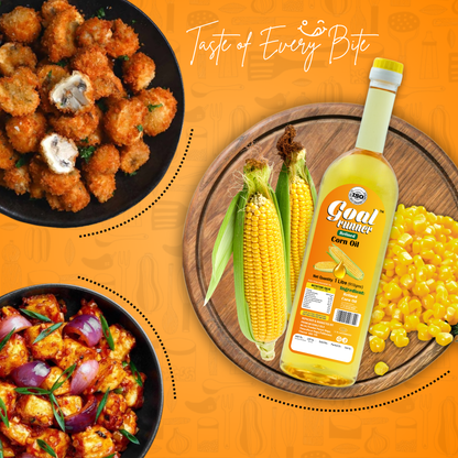 Premium refined cooking oil ideal for frying sauteing and baking at home