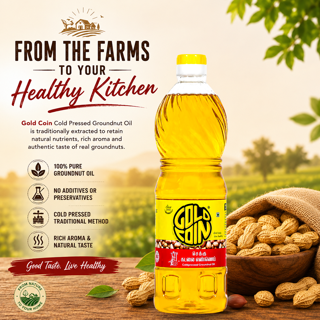 A1 grade organic groundnut oil cold pressed — 100% pure unrefined groundnut copra edible cooking oil