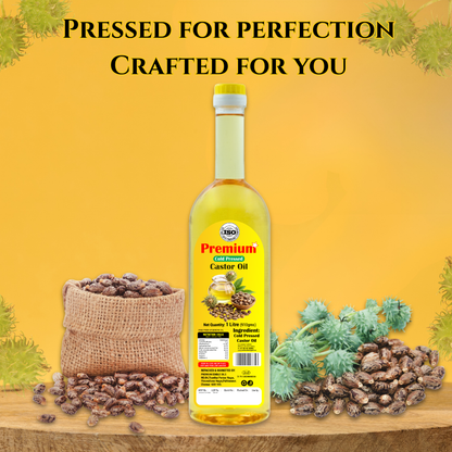 GOLD COIN Oils cold pressed castor oil for hair growth and scalp nourishment vitamin E arandi oil
