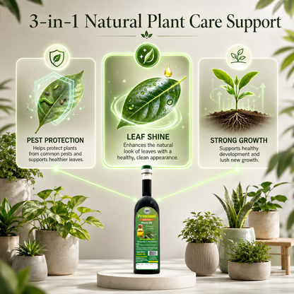 Neem oil benefits for plants including aphid mealybug whitefly protection and healthy foliage Online Shopping