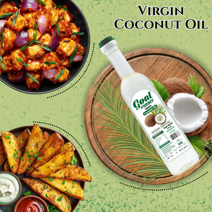 Wood pressed chekku coconut oil natural and unrefined by GOLD COIN Oils