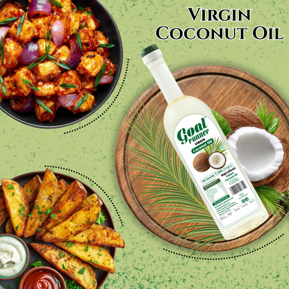 Wood pressed chekku coconut oil natural and unrefined by GOLD COIN Oils