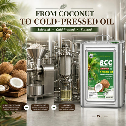 GOLD COIN Coconut Oil bulk pack for household and food use