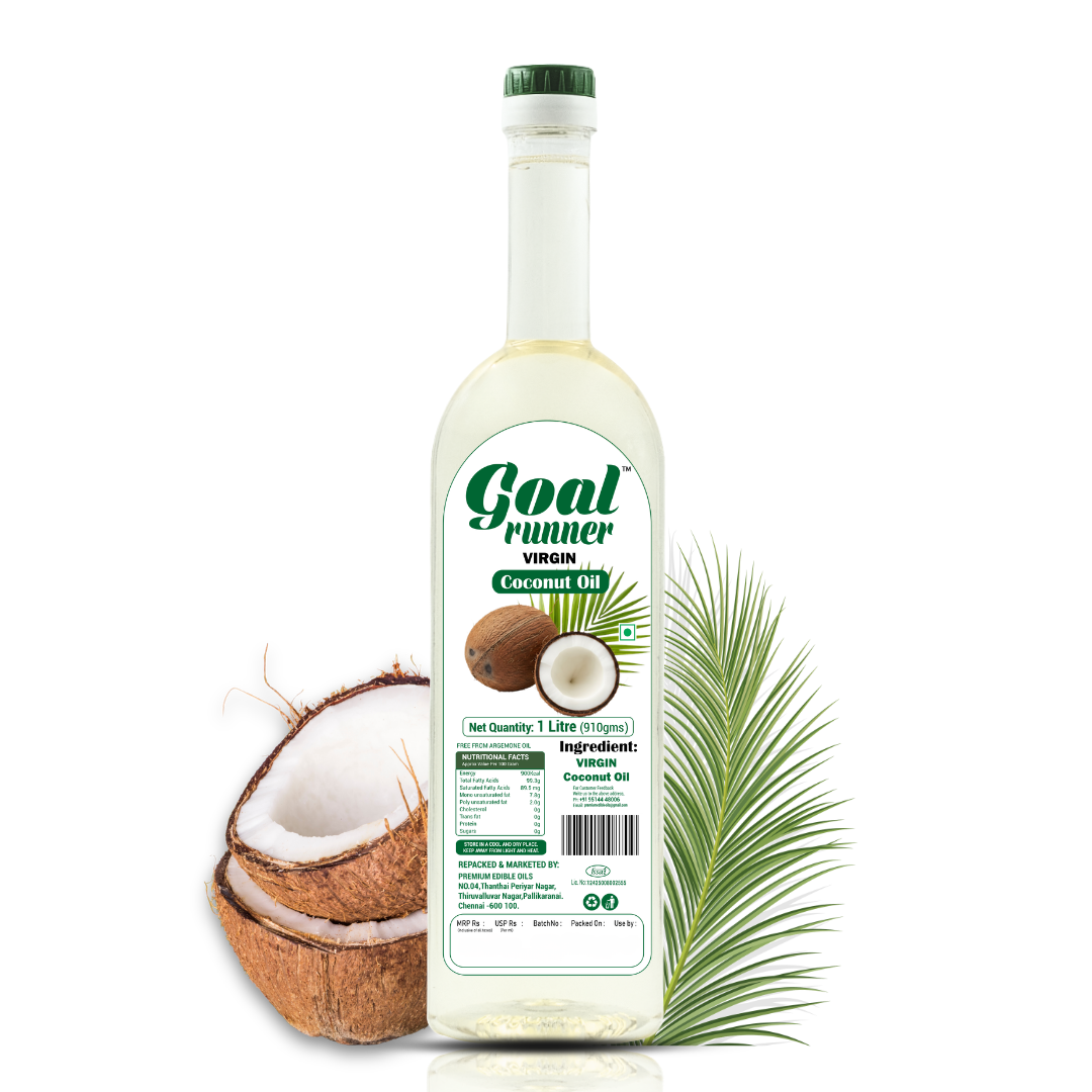 GOLD COIN Oils cold pressed coconut oil 1 litre for cooking and wellness