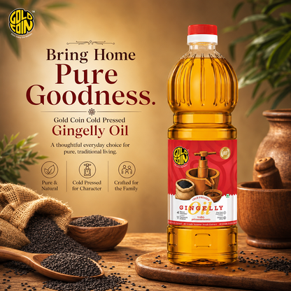 gold coin gingelly oil hair scalp massage ayurvedic use shop online