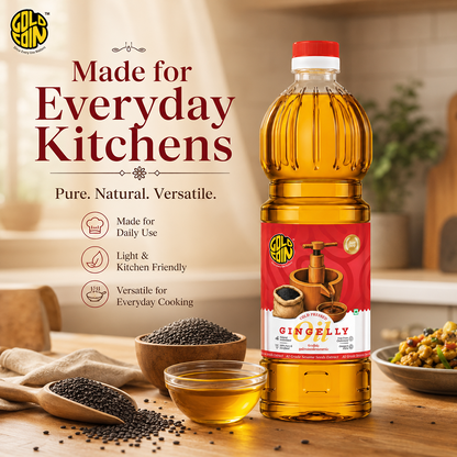 gold coin gingelly oil healthy family kitchen south india buy online
