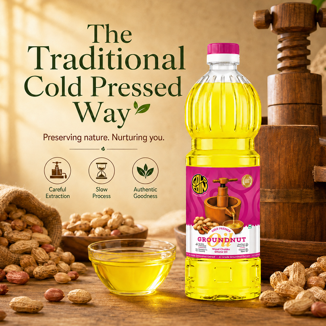 gold coin groundnut oil since 1990 trusted brand shop now