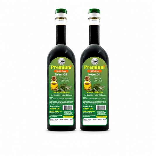 GOLD COIN cold pressed neem oil 1 litre bottle for organic plant care and pest control