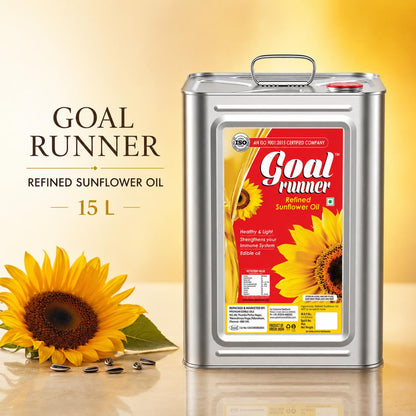 GOLD COIN Sunflower Oil for Indian Cooking