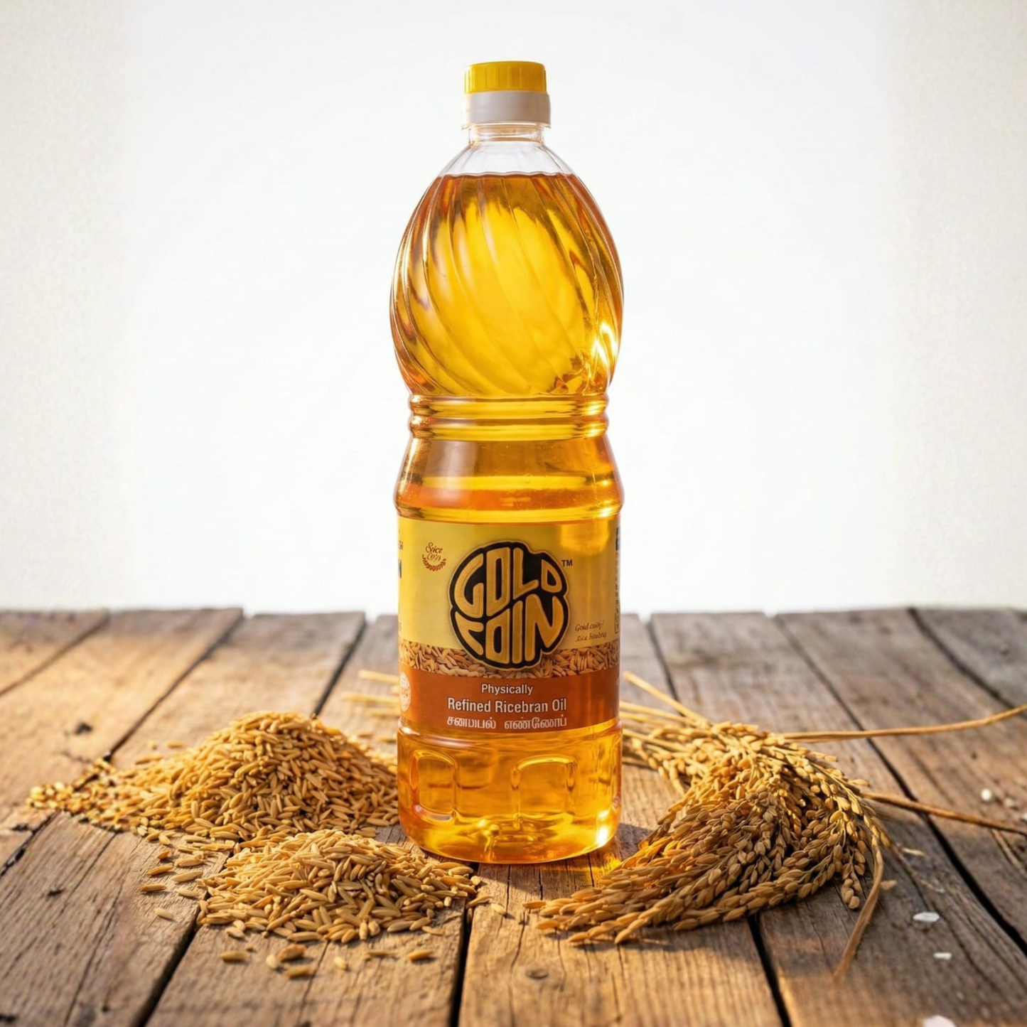 Antioxidant rich rice bran oil supporting cholesterol balance