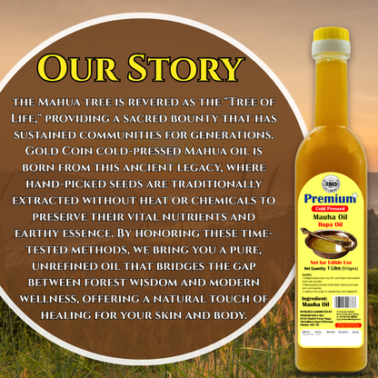 Pure mahua oil for external use and traditional massage