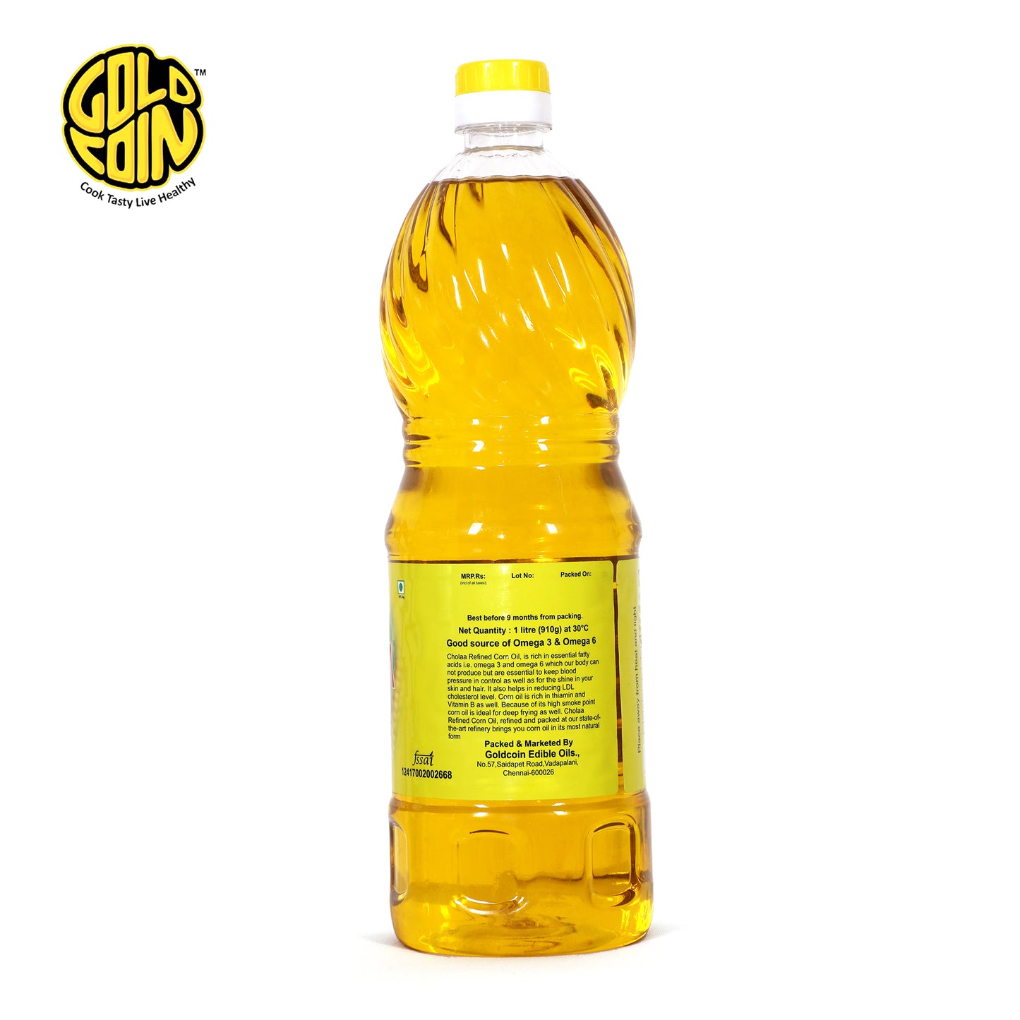 High smoke point cooking oil for deep frying