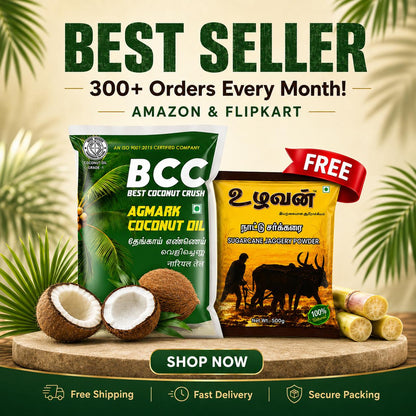 GOLD COIN Oils Coconut Oil 1L Pouch | Agmark Certified 100% Pure Edible Oil | Natural Aroma | No Chemicals