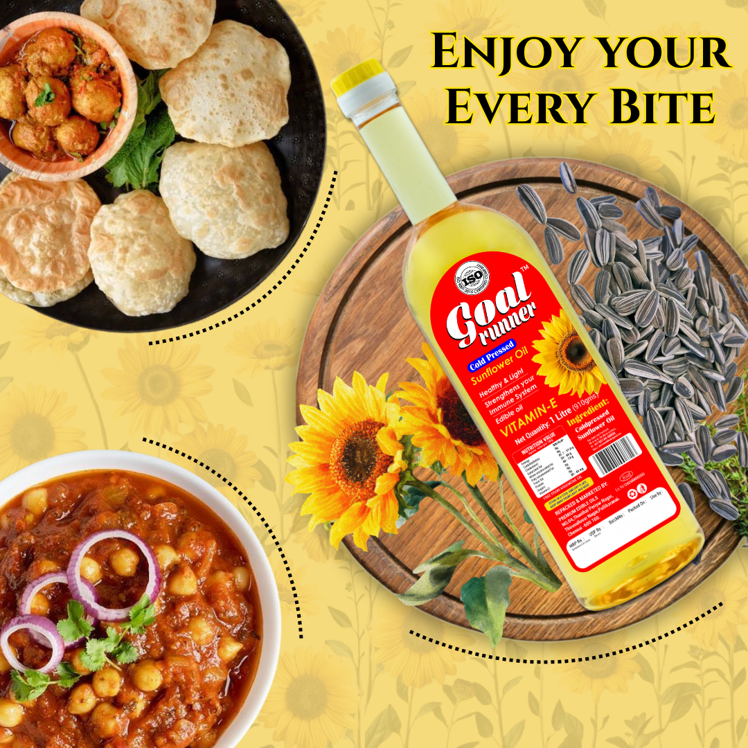 GOLD COIN Oils sunflower cooking oil ideal for frying roasting baking