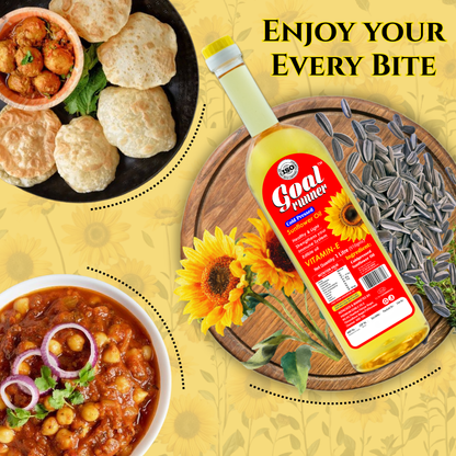 GOLD COIN Oils sunflower cooking oil ideal for frying roasting baking