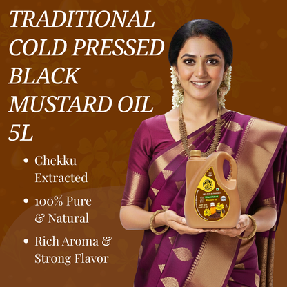 Pure Unrefined Black Mustard Oil extracted from A1 Grade Seeds – GOLD COIN Oils