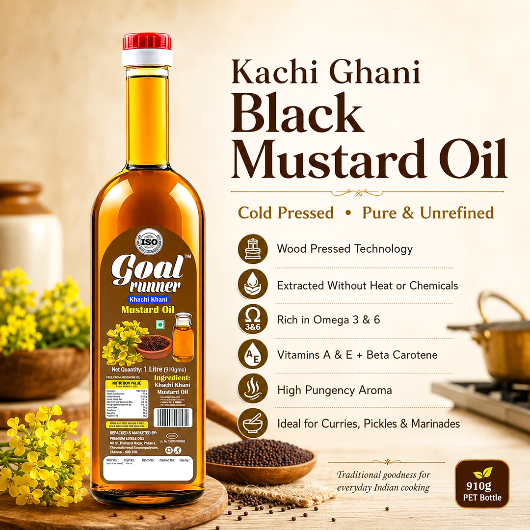 GOLD COIN wood pressed sarso ka tel pure mustard oil kachi ghani process shop now